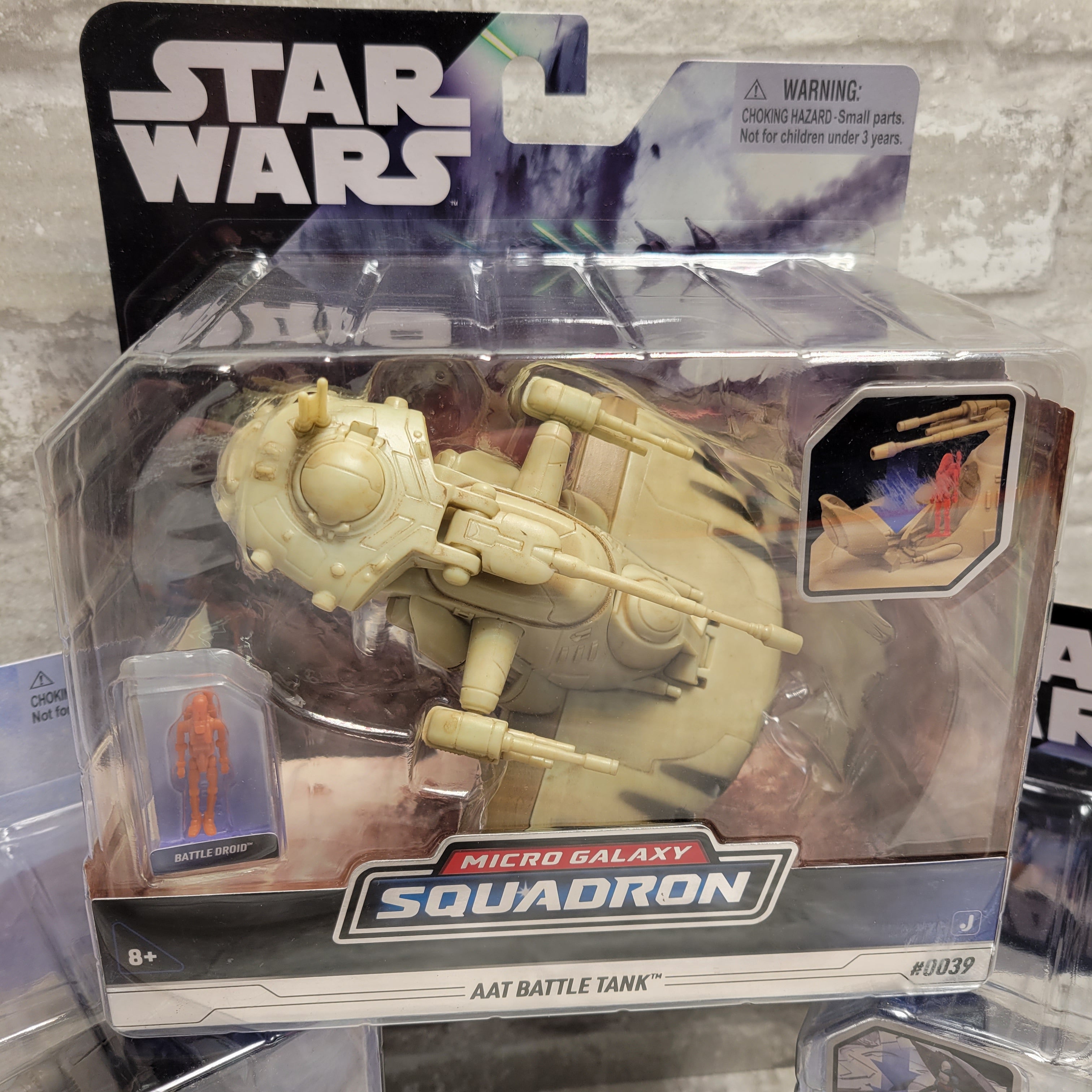 Star Wars Micro Galaxy Squadron AAT Battle Tank #39 Snowspeeder #38 Gauntlet #37 (8033608761582)